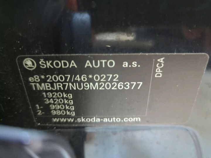 Photo 15 VIN: TMBJR7NU9M2026377 - SKODA KAROQ 