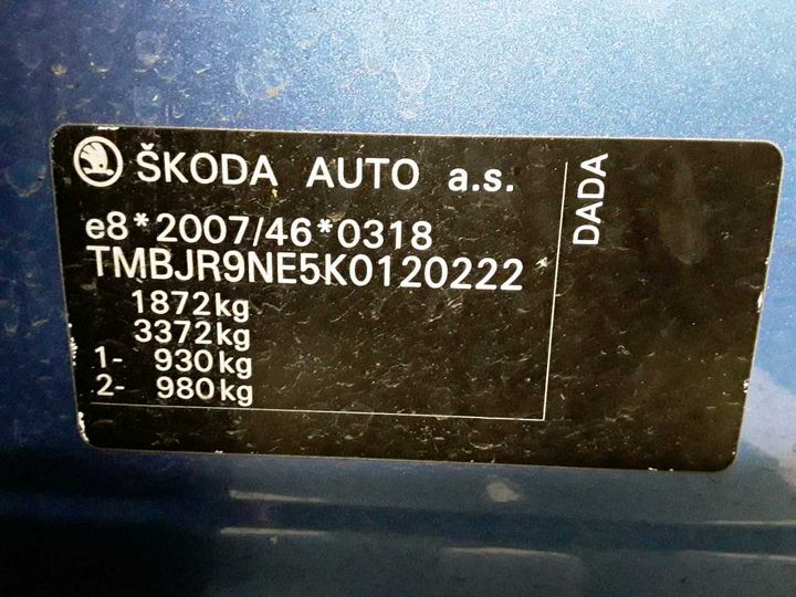 Photo 12 VIN: TMBJR9NE5K0120222 - SKODA OCTAVIA 