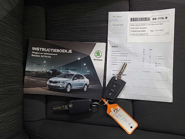 Photo 12 VIN: TMBJR9NE5K0140499 - SKODA OCTAVIA 