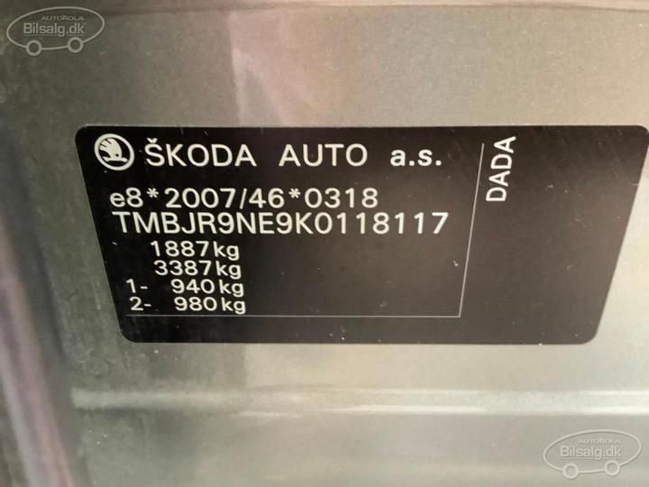 Photo 5 VIN: TMBJR9NE9K0118117 - SKODA OCTAVIA 