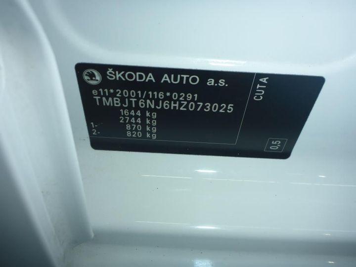 Photo 13 VIN: TMBJT6NJ6HZ073025 - SKODA FABIA 