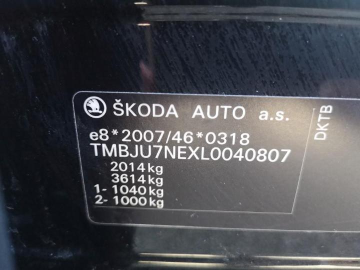 Photo 17 VIN: TMBJU7NEXL0040807 - SKODA OCTAVIA 