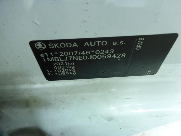 Photo 14 VIN: TMBLJ7NE0J0059428 - SKODA OCTAVIA 