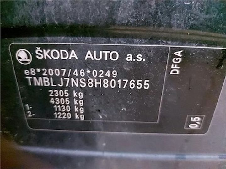 Photo 11 VIN: TMBLJ7NS8H8017655 - SKODA KODIAQ DIESEL 