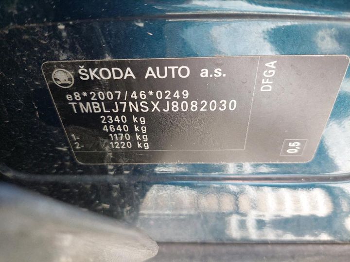 Photo 7 VIN: TMBLJ7NSXJ8082030 - SKODA KODIAQ 