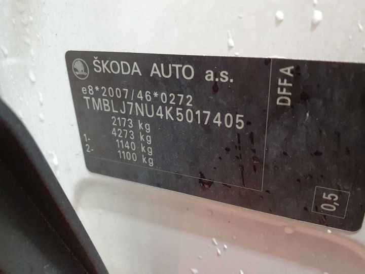 Photo 13 VIN: TMBLJ7NU4K5017405 - SKODA KAROQ 2.0 TDI SCR 