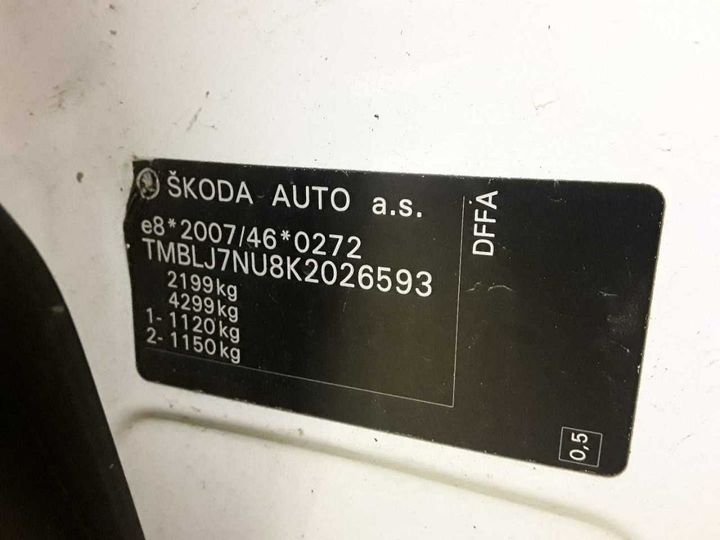 Photo 13 VIN: TMBLJ7NU8K2026593 - SKODA KAROQ 