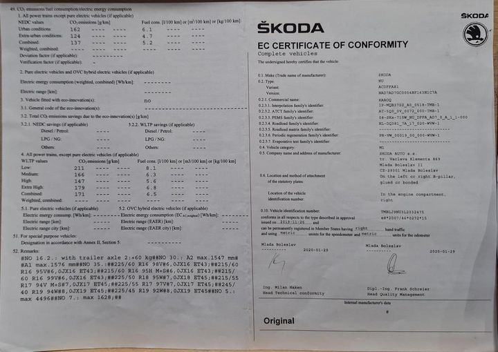 Photo 13 VIN: TMBLJ9NU3L2032475 - SKODA KAROQ 