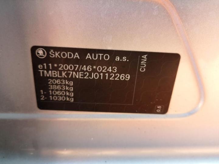 Photo 6 VIN: TMBLK7NE2J0112269 - SKODA OCTAVIA 