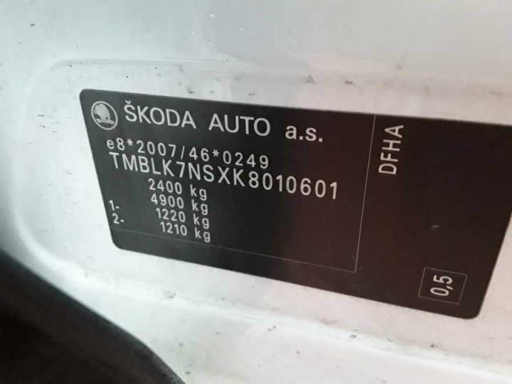 Photo 12 VIN: TMBLK7NSXK8010601 - SKODA KODIAQ 