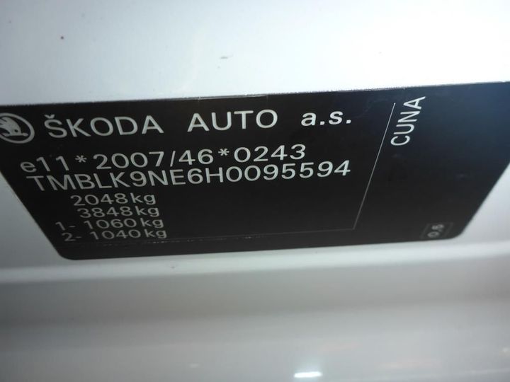 Photo 19 VIN: TMBLK9NE6H0095594 - SKODA OCTAVIA 