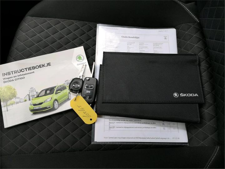 Photo 11 VIN: TMBZZZAAZJD605645 - SKODA CITIGO 