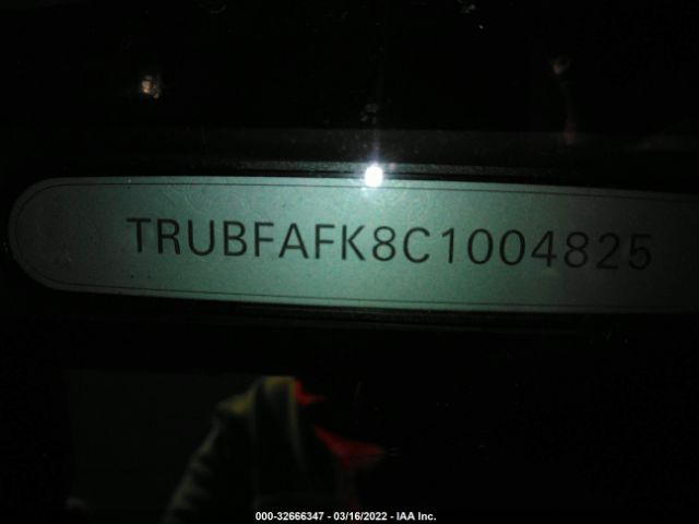 Photo 8 VIN: TRUBFAFK8C1004825 - AUDI TT 