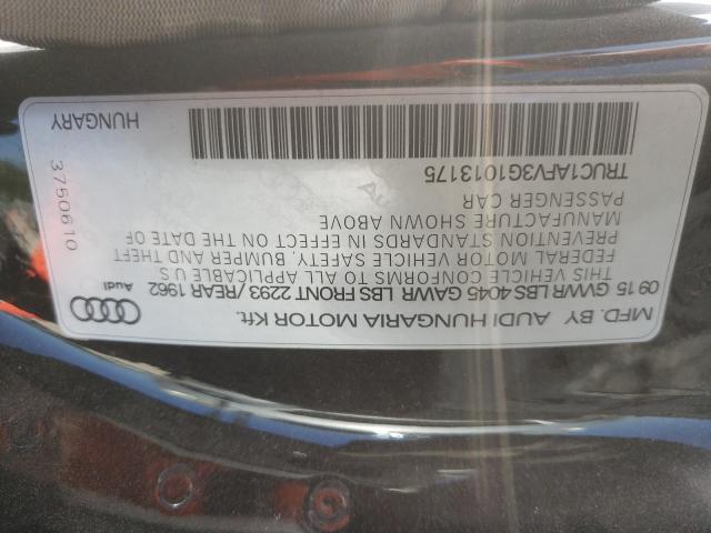 Photo 9 VIN: TRUC1AFV3G1013175 - AUDI TT S 