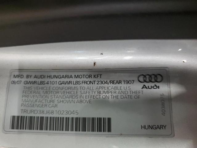 Photo 11 VIN: TRURD38J681023045 - AUDI TT 3.2 QUA 