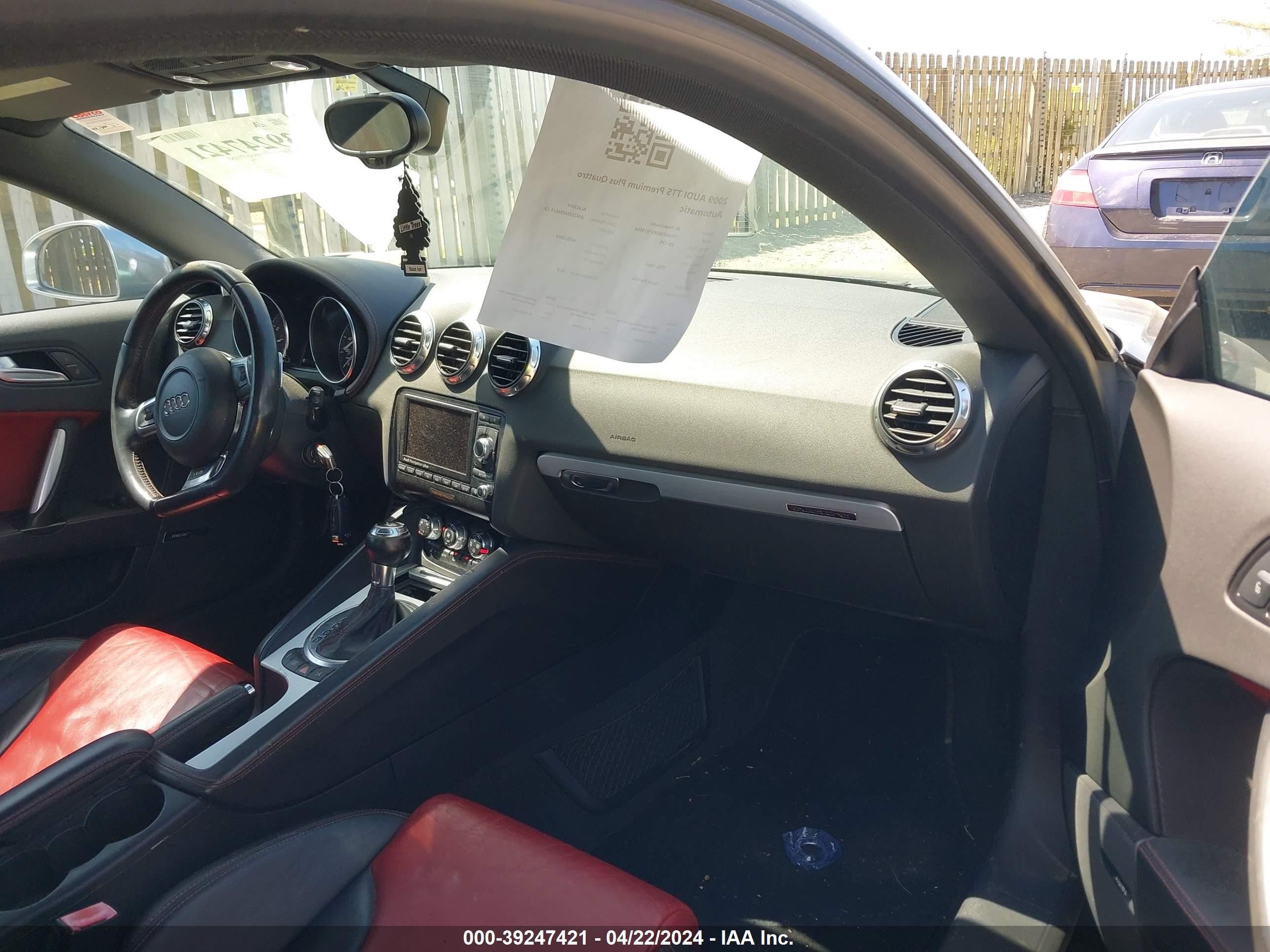 Photo 4 VIN: TRUUF38J891019584 - AUDI TTS 