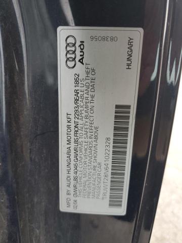 Photo 11 VIN: TRUWT28N641022328 - AUDI TT 