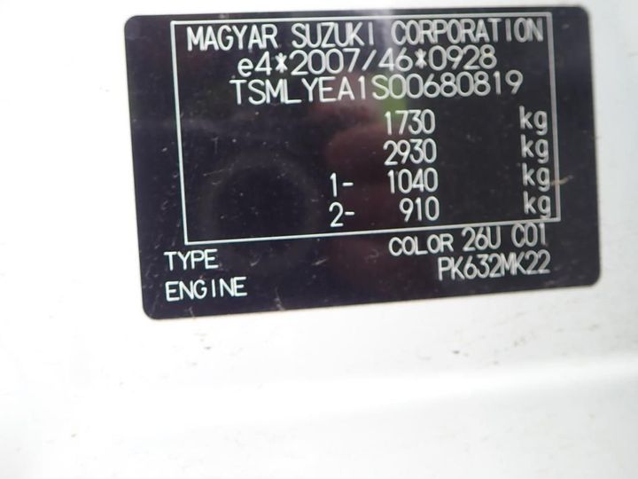 Photo 15 VIN: TSMLYEA1S00680819 - SUZUKI VITARA 