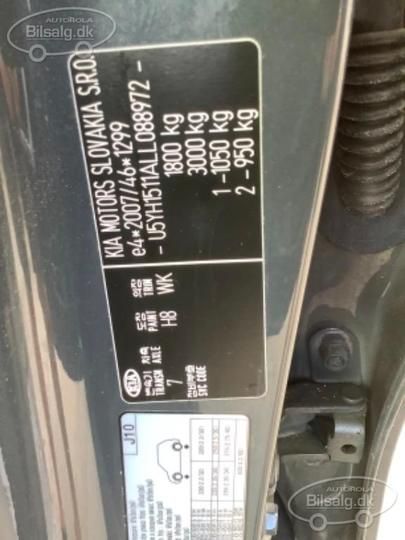 Photo 12 VIN: U5YH1511ALL088972 - KIA CEED HATCHBACK 