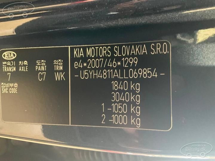 Photo 16 VIN: U5YH4811ALL069854 - KIA CEED SW 