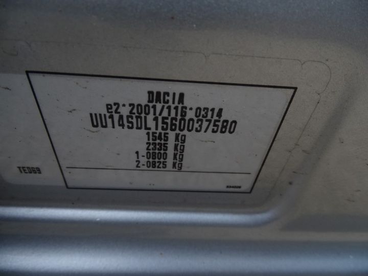 Photo 4 VIN: UU14SDL1560037580 - DACIA LOGAN 