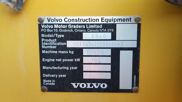 Photo 1 VIN: VCE0G940T00040443 - VOLVO 2007 