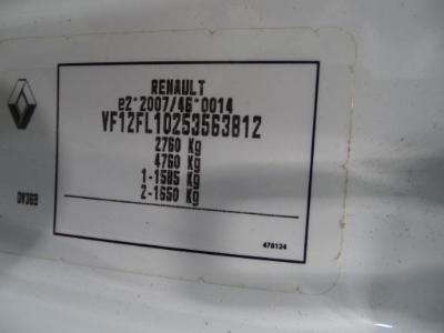 Photo 12 VIN: VF12FL10253563812 - RENAULT TRAFIC 27 FOURGON SWB DSL - 2014 