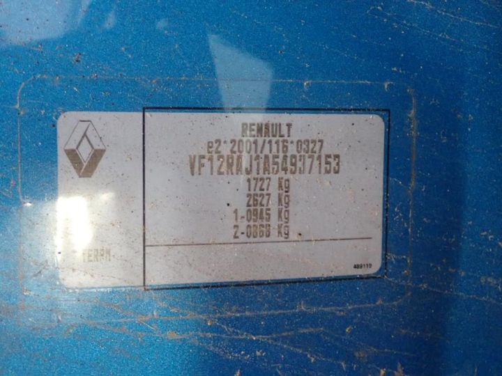 Photo 12 VIN: VF12RAJ1A54937153 - RENAULT CAPTUR 