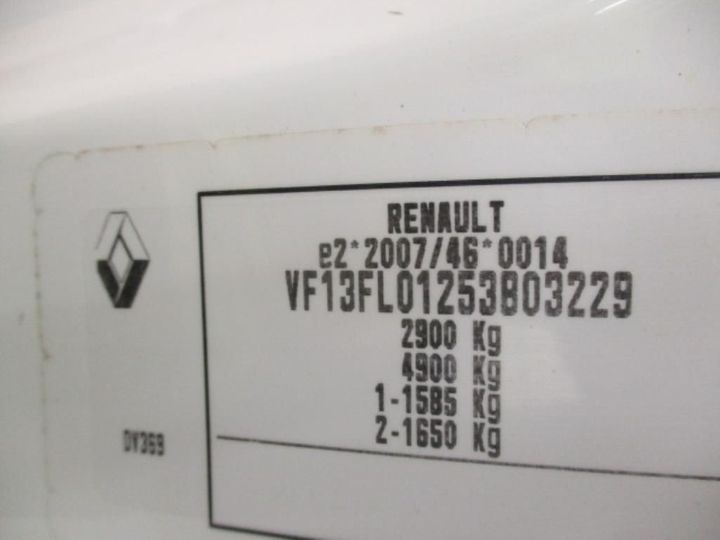 Photo 11 VIN: VF13FL01253803229 - RENAULT TRAFIC 