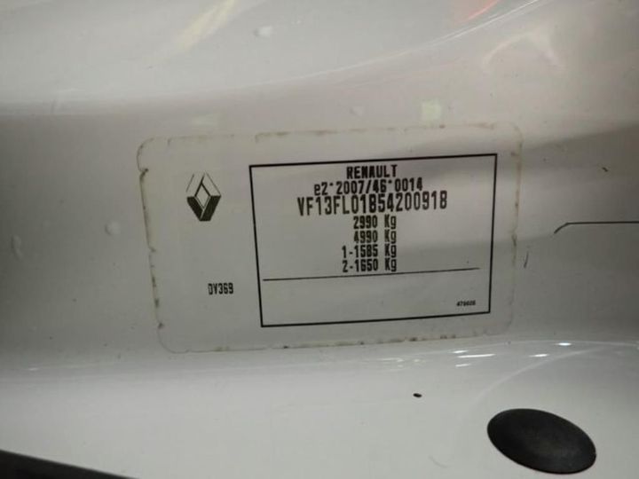 Photo 15 VIN: VF13FL01854200918 - RENAULT TRAFIC 