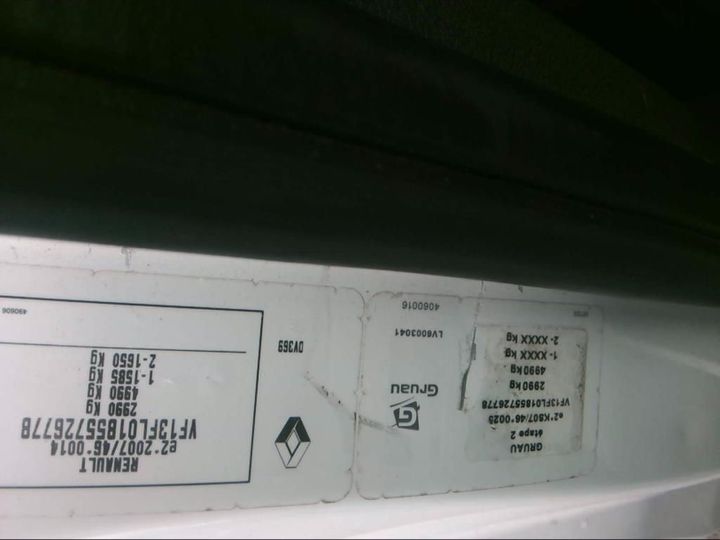 Photo 9 VIN: VF13FL01855726778 - RENAULT TRAFIC 