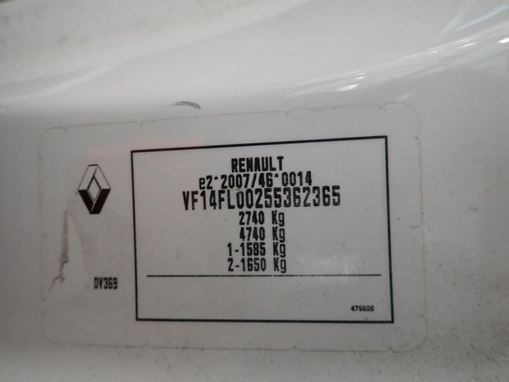 Photo 11 VIN: VF14FL00255362365 - RENAULT TRAFIC 