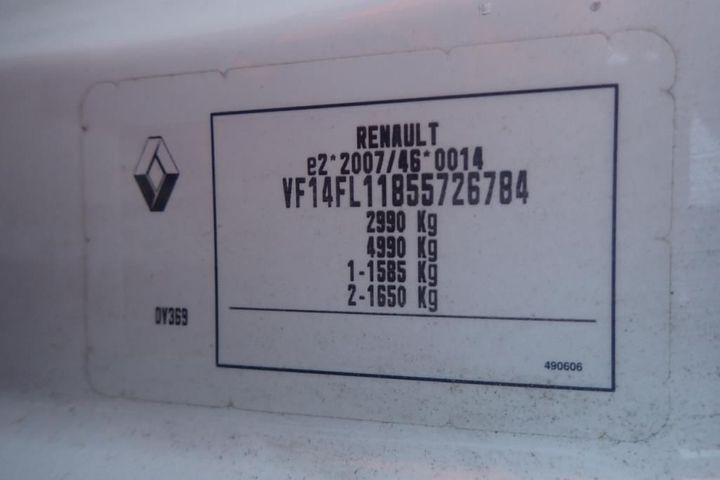 Photo 11 VIN: VF14FL11855726784 - RENAULT TRAFIC 