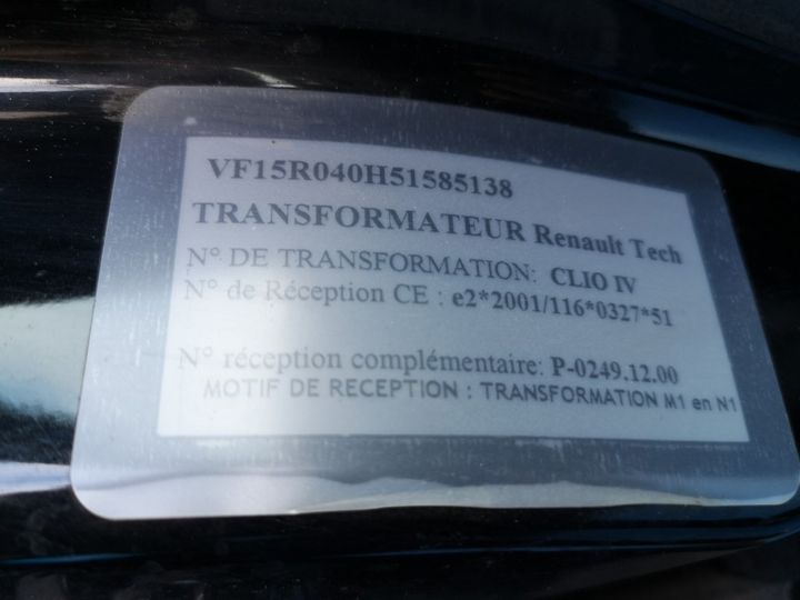 Photo 14 VIN: VF15R040H51585138 - RENAULT CLIO 