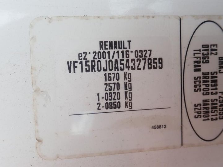 Photo 12 VIN: VF15R0J0A54327859 - RENAULT CLIO SOCIT 