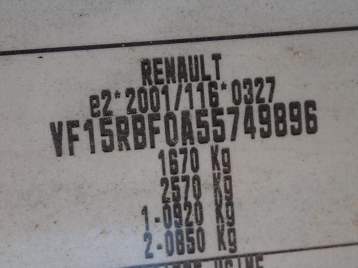 Photo 11 VIN: VF15RBF0A55749896 - RENAULT CLIO 5P SOCIETE (2 SEATS) 