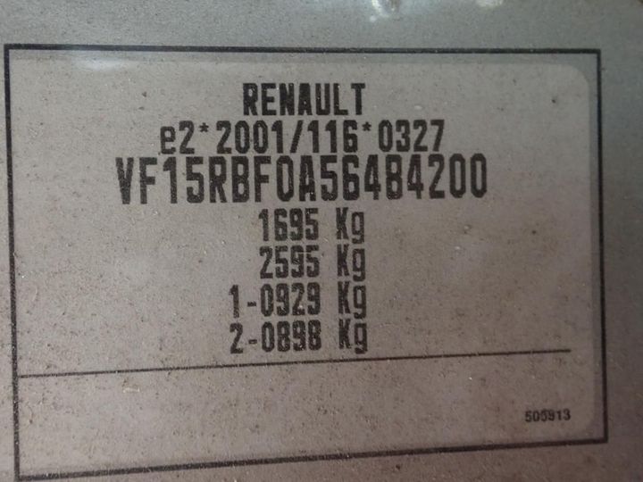 Photo 11 VIN: VF15RBF0A56484200 - RENAULT CLIO REV 