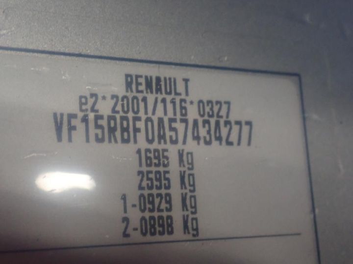 Photo 16 VIN: VF15RBF0A57434277 - RENAULT CLIO REV 