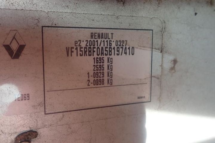 Photo 12 VIN: VF15RBF0A58197410 - RENAULT CLIO REV 