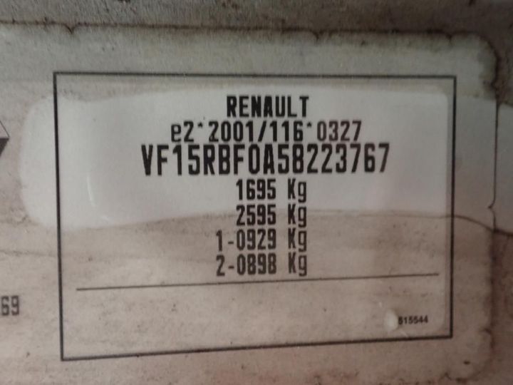 Photo 10 VIN: VF15RBF0A58223767 - RENAULT CLIO REV 