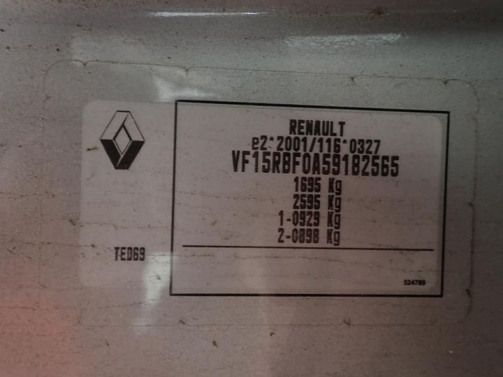 Photo 7 VIN: VF15RBF0A59182565 - RENAULT CLIO REV 