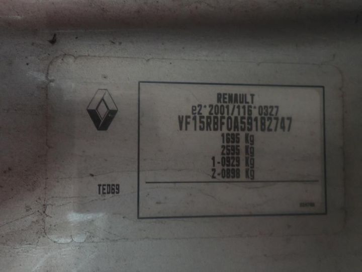 Photo 6 VIN: VF15RBF0A59182747 - RENAULT CLIO REV 