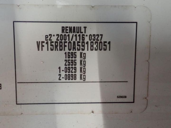 Photo 12 VIN: VF15RBF0A59183051 - RENAULT CLIO REV 