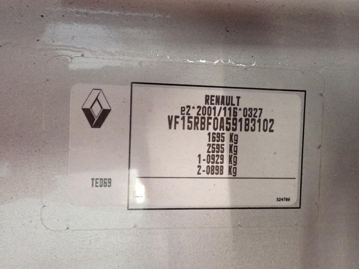 Photo 15 VIN: VF15RBF0A59183102 - RENAULT CLIO REV 