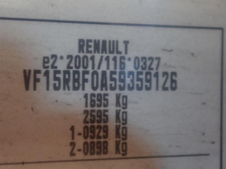 Photo 13 VIN: VF15RBF0A59359126 - RENAULT CLIO REV 