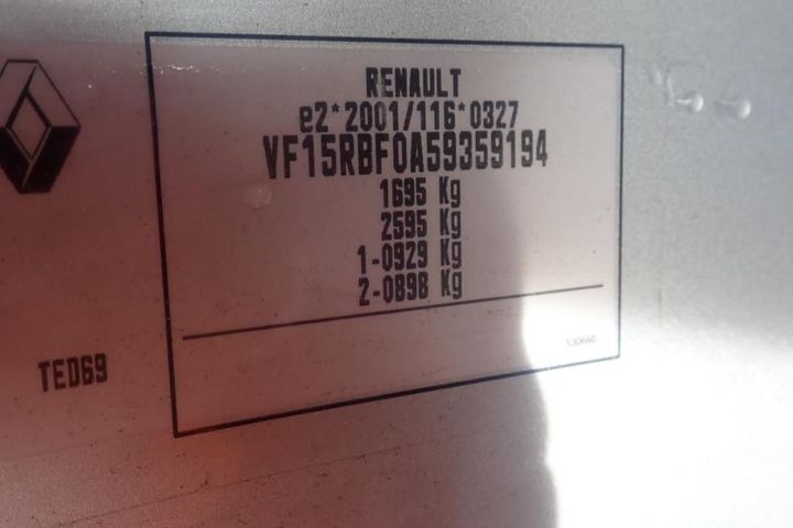 Photo 11 VIN: VF15RBF0A59359194 - RENAULT CLIO REV 