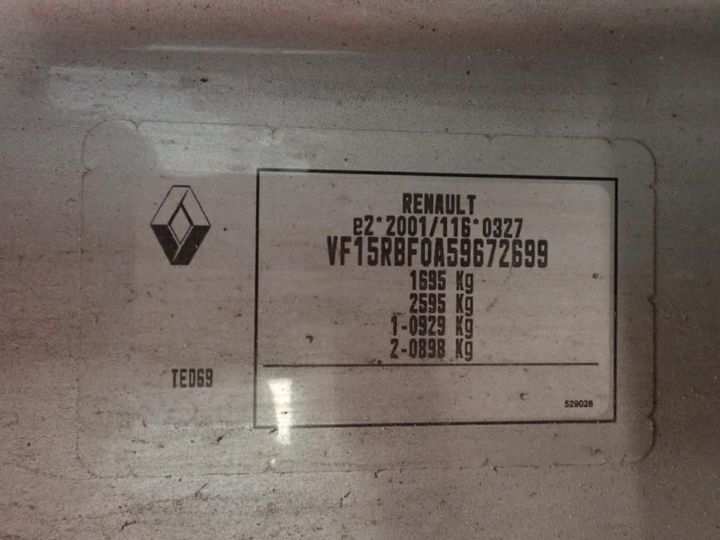 Photo 6 VIN: VF15RBF0A59672699 - RENAULT CLIO REV 