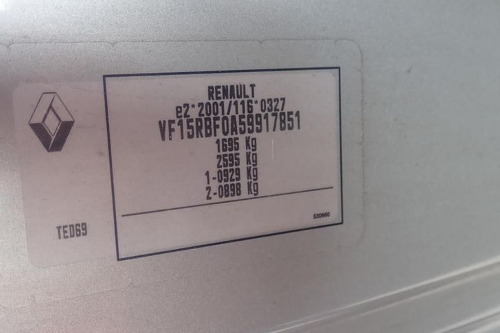 Photo 11 VIN: VF15RBF0A59917851 - RENAULT CLIO REV 