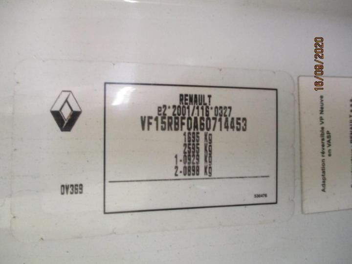 Photo 13 VIN: VF15RBF0A60714453 - RENAULT CLIO 5P SOCIETE (2 SEATS) 