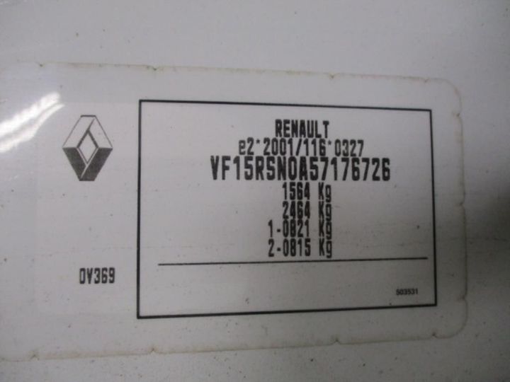 Photo 11 VIN: VF15RSN0A57176726 - RENAULT CLIO 5P 